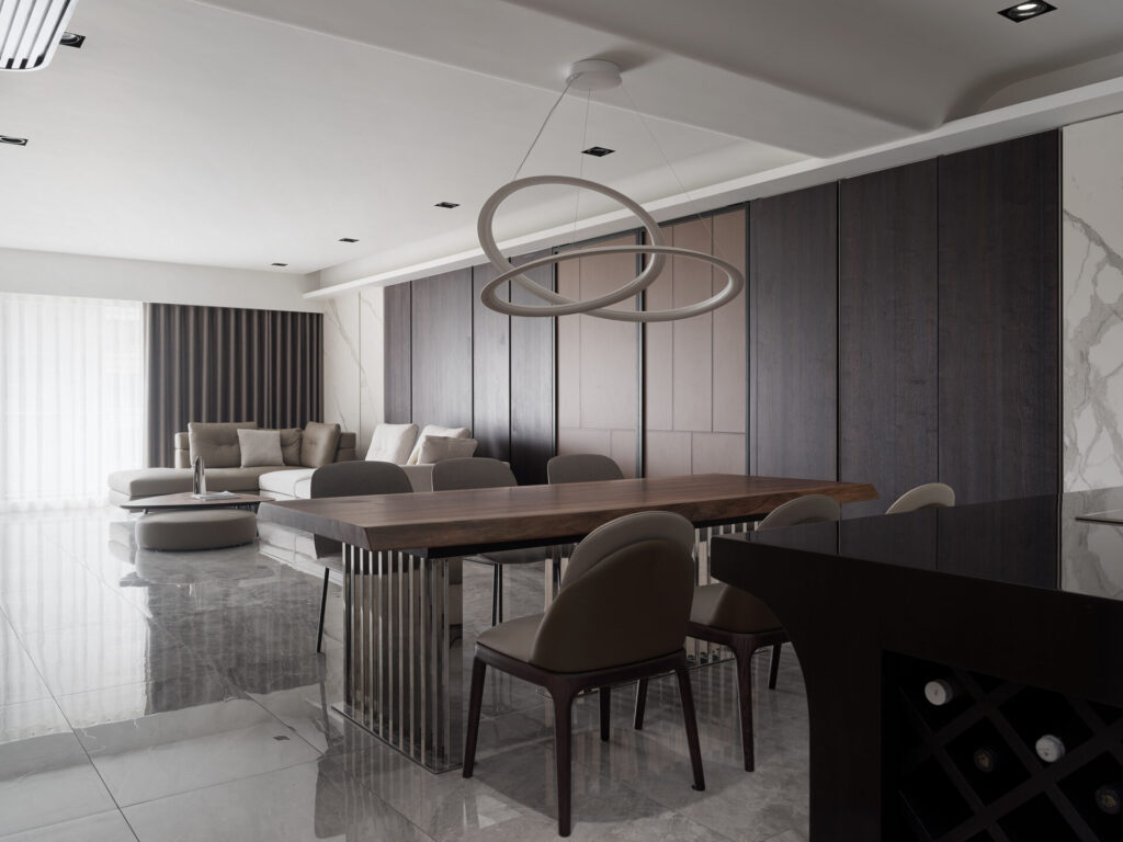 Luxury architectural firm Full House Group, featuring bespoke interiors for high-end businesses in London and Taiwan.