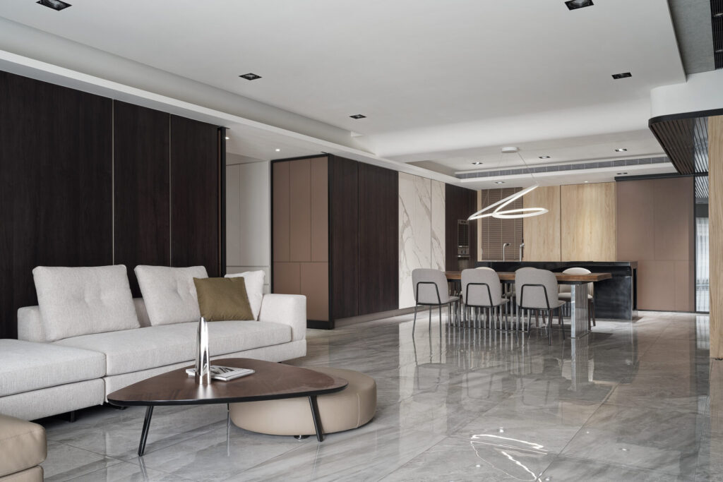 Luxury architectural firm Full House Group, featuring bespoke interiors for high-end businesses in London and Taiwan.