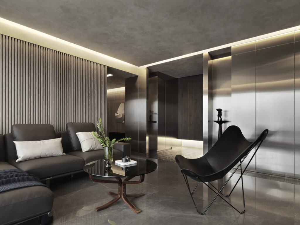 Luxury interior design by Full House Group, showcasing bespoke interiors for high-end real estate in London and Taiwan.